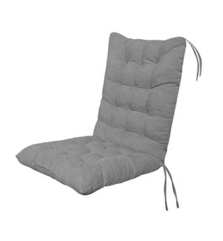 Cuscino per Sedia da Giardino Grigio