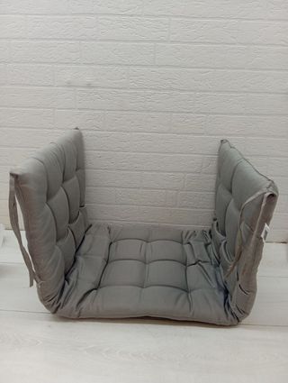 Cuscino per Sedia da Giardino Grigio