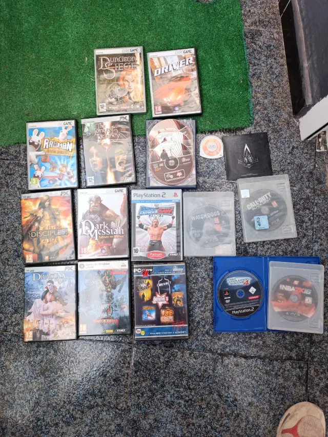 Lote Videojuegos PS3 PS2 PC
