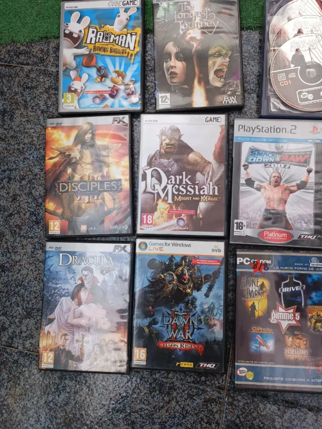 Lote Videojuegos PS3 PS2 PC