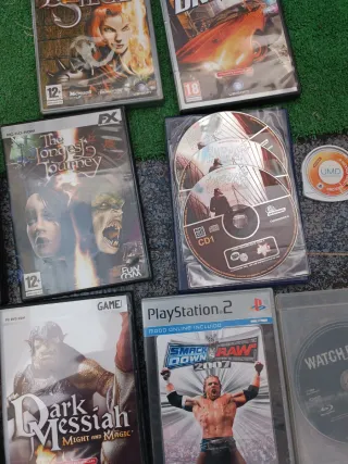Lote Videojuegos PS3 PS2 PC