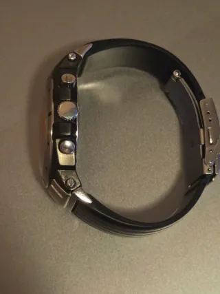 Reloj Convicta Bengor Cronógrafo Naranja Negro