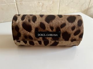 Custodia occhiali Dolce&Gabbana leopardata