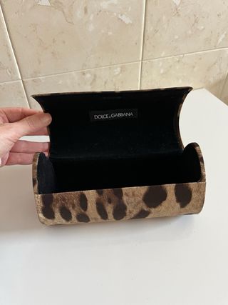 Custodia occhiali Dolce&Gabbana leopardata