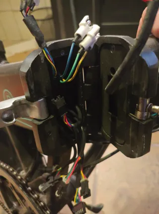 Bicicleta Eléctrica Fiido D4s con controladora mal