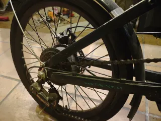 Bicicleta Eléctrica Fiido D4s con controladora mal