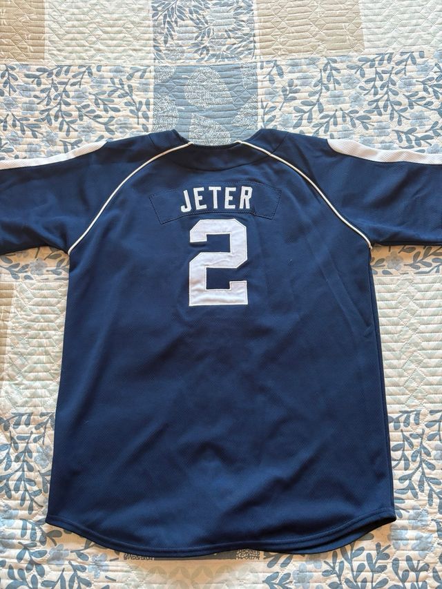 Camiseta Béisbol Nike Yankees Azul