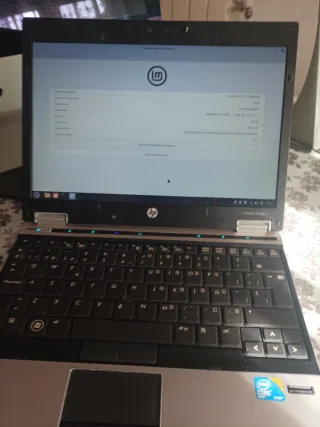 HP EliteBook 2540 i7 2.13GHz RAM 5.6GB