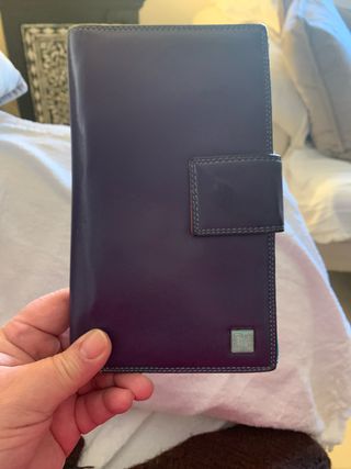 Cartera morada/ colores varios