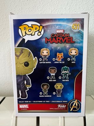 Funko Pop! Capitana Marvel Talos #431