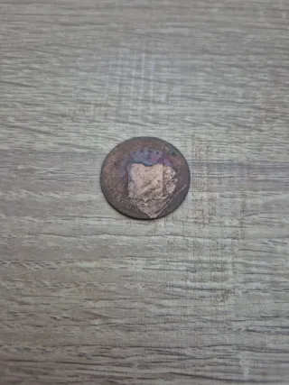 Moneda 10 céntimos Alfonso XII 1877