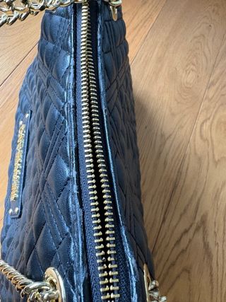 Borsa Moschino trapuntata nera