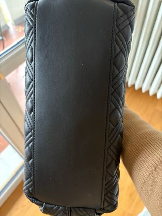 Borsa Moschino trapuntata nera