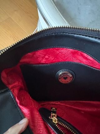 Borsa Moschino trapuntata nera