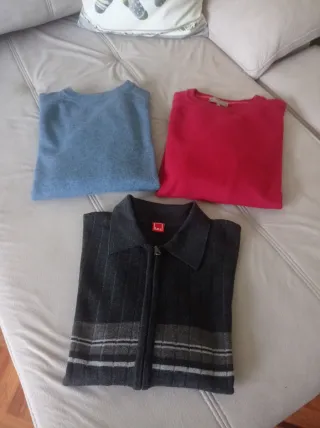 Conjunto Ropa Caballero: Jerseys y Chaqueta