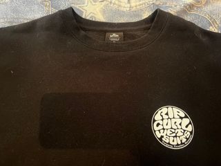 Sudadera Rip Curl Icon Crew XL Negra
