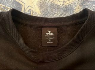 Sudadera Rip Curl Icon Crew XL Negra