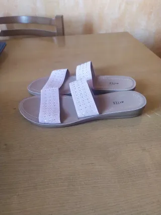 Sandalias Tex rosas mujer talla 41