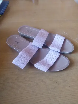 Sandalias Tex rosas mujer talla 41