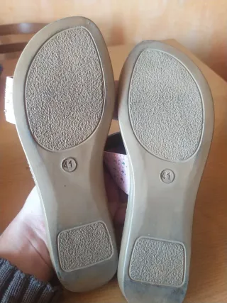 Sandalias Tex rosas mujer talla 41