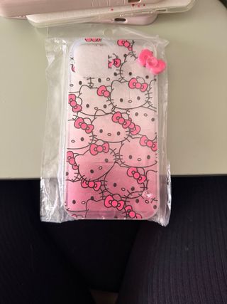 Custodia iPhone 13/14/15 Hello Kitty Rosa