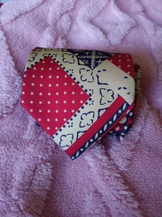 Corbata vintage multicolor