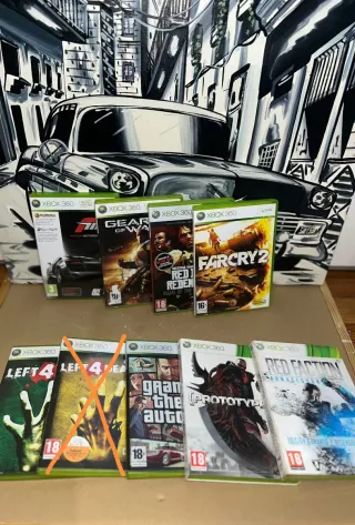 Lote Juegos Xbox 360