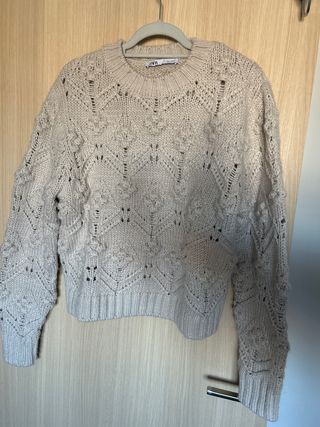 Jersey Zara punto grueso