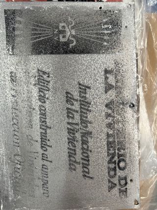 Placa Ministerio Vivienda Falange