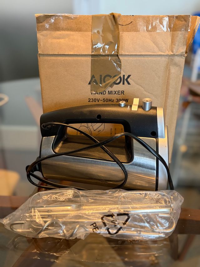 Kit Repostería Batidora y Moldes