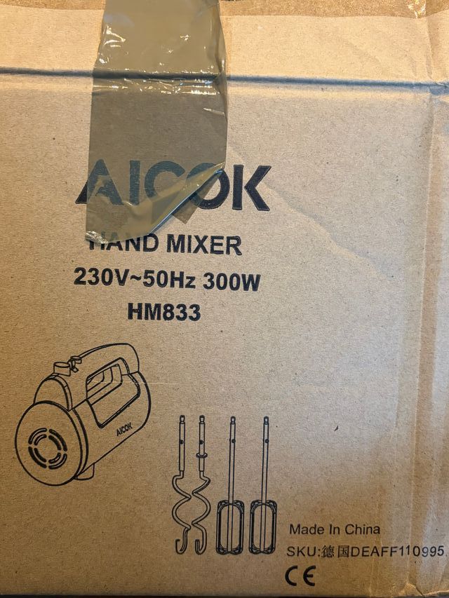 Kit Repostería Batidora y Moldes