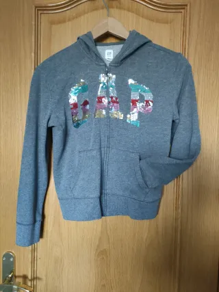 Sudadera Gap niña lentejuelas 12-14 años