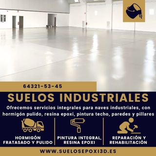 Suelos Resina Epoxi | Naves Industriales Garajes