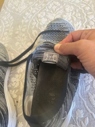 Zapatos Bloch Talla 37.5 Gris/Negro