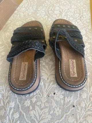 Zapatos Bloch Talla 37.5 Gris/Negro