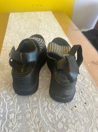 Zapatos Bloch Talla 37.5 Gris/Negro