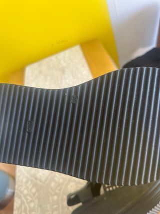 Zapatos Bloch Talla 37.5 Gris/Negro