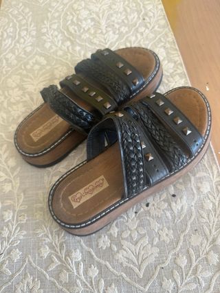 Zapatos Bloch Talla 37.5 Gris/Negro