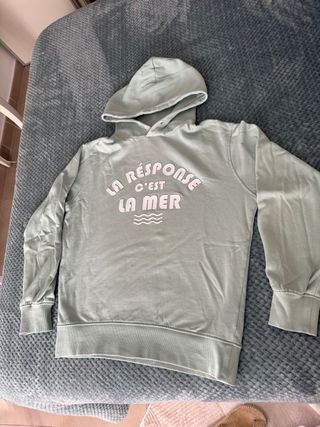 Sudadera verde talla S
