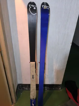 Esquís travesía Movement equipo completo.