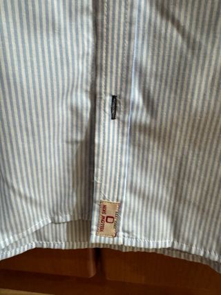 Camisa rayas azul Yellow Skin Talla S