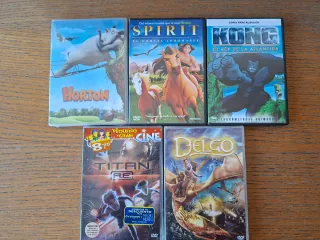 Pack 5 Películas Infantiles DVD