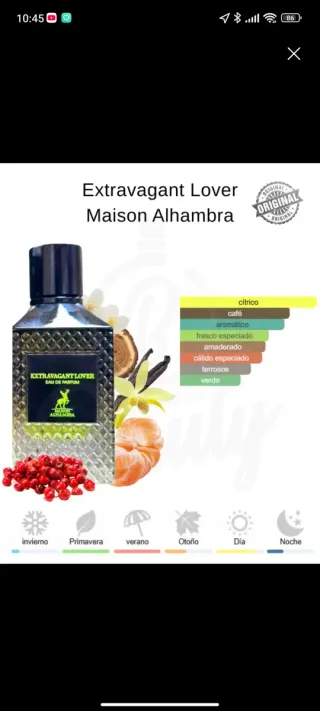 Extravagant Lover Maison Alhambra Eau de Parfum