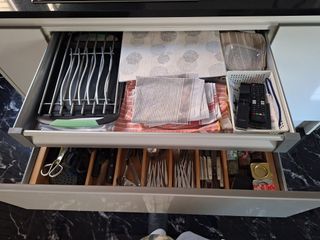 Isla de cocina moderna