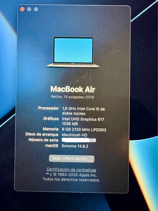 MacBook Air Apple Gris Espacial