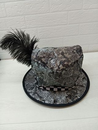 Disfraz de Miss Sombrerero Oscuro de lujo