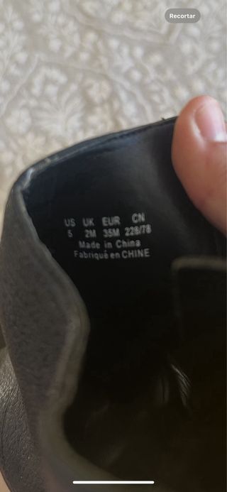 Botines Armani Tacón Plataforma Negro y azules