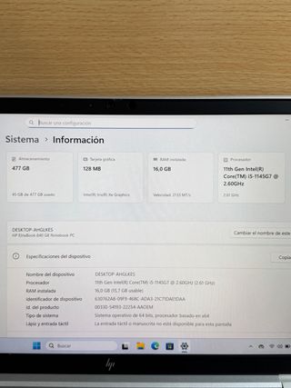 HP EliteBook 840 G8 i5-11th / 16Gb / 512Gb