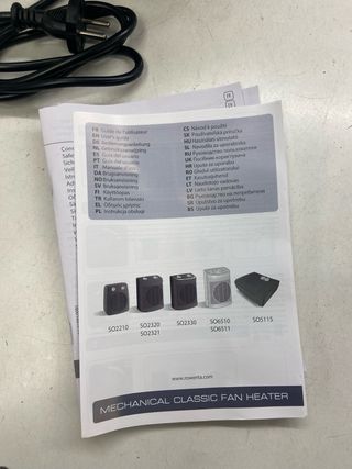 Rowenta Comfort Compact Calefactor Bajo Consumo