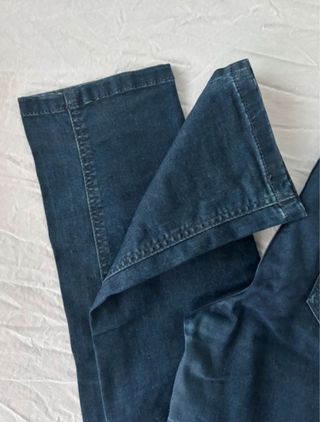 Pantalones Massimo Dutti Skinny Fit Azul Talla 38
